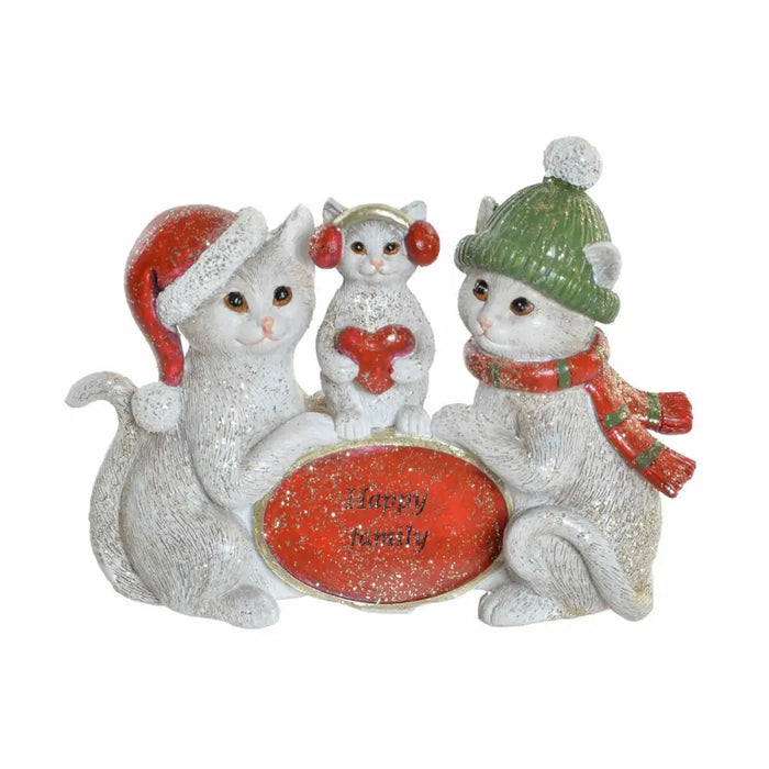 Декоративна фигурка DKD Home Decor Котка 12,5 x 3 x 9,5 cm