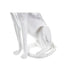 Декоративна фигурка DKD Home Decor Сив Бял Леопард Смола