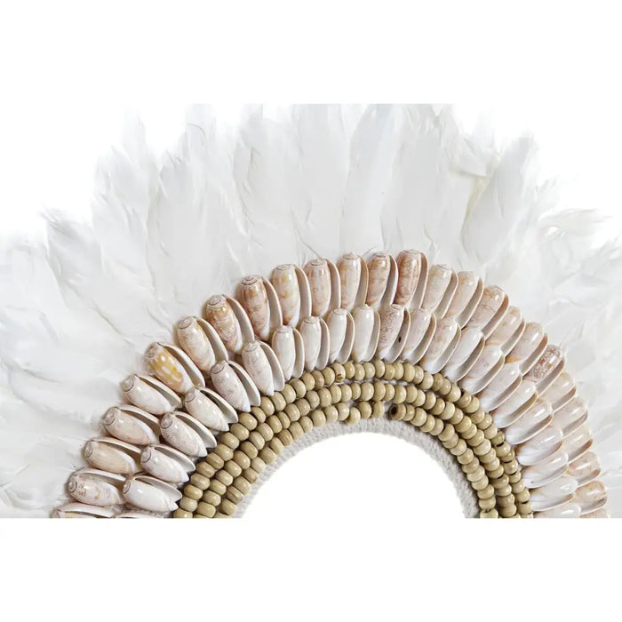 Декоративна фигурка DKD Home Decor Желязо Перо (50 x 12,5 x