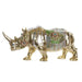 Декоративна фигурка DKD Home Decor Златен Смола Многоцветен