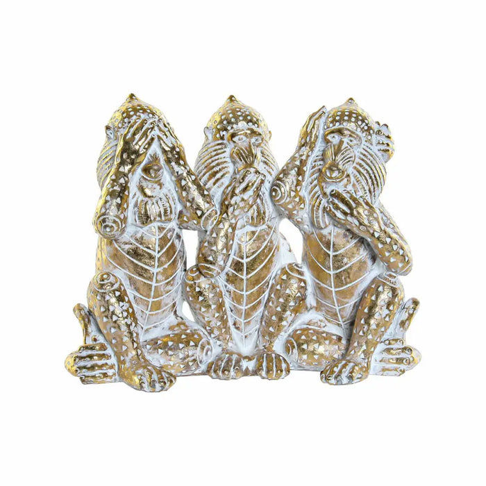 Декоративна фигурка DKD Home Decor Златен Тропически