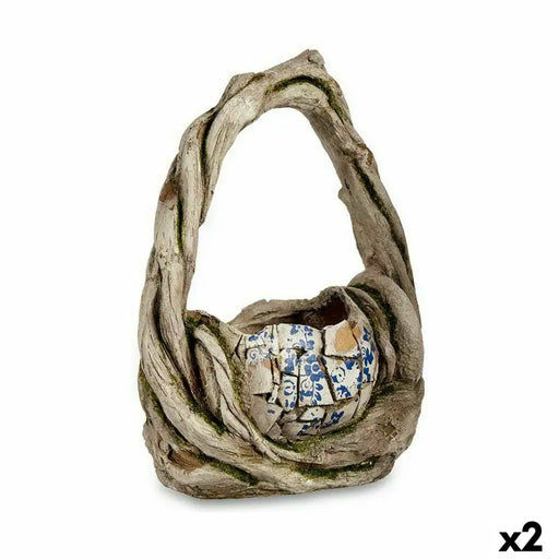 Декоративна Фигура за Градина Ibergarden Полирезин Ваза 17