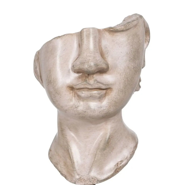 Декоративна фигурка Бежов Лице 12,5 x 13,5 x 27,5 cm
