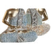 Декоративна фигурка DKD Home Decor 18,6 x 9,7 x 27 cm Син