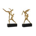 Декоративна фигурка DKD Home Decor 21 x 5,5 x 25,5 cm Черен