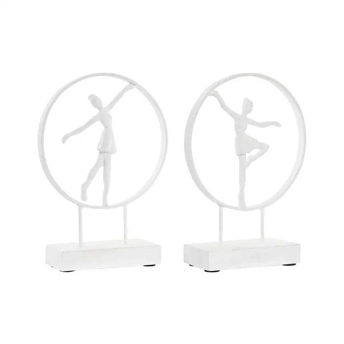 Декоративна фигурка DKD Home Decor 23 x 9 x 33 cm Бял