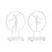 Декоративна фигурка DKD Home Decor 23 x 9 x 33 cm Бял