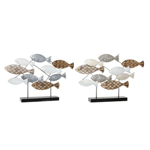Декоративна фигурка DKD Home Decor 65,4 x 9,5 x 43 cm Черен