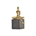 Декоративна фигурка DKD Home Decor Балерина Златен Смола