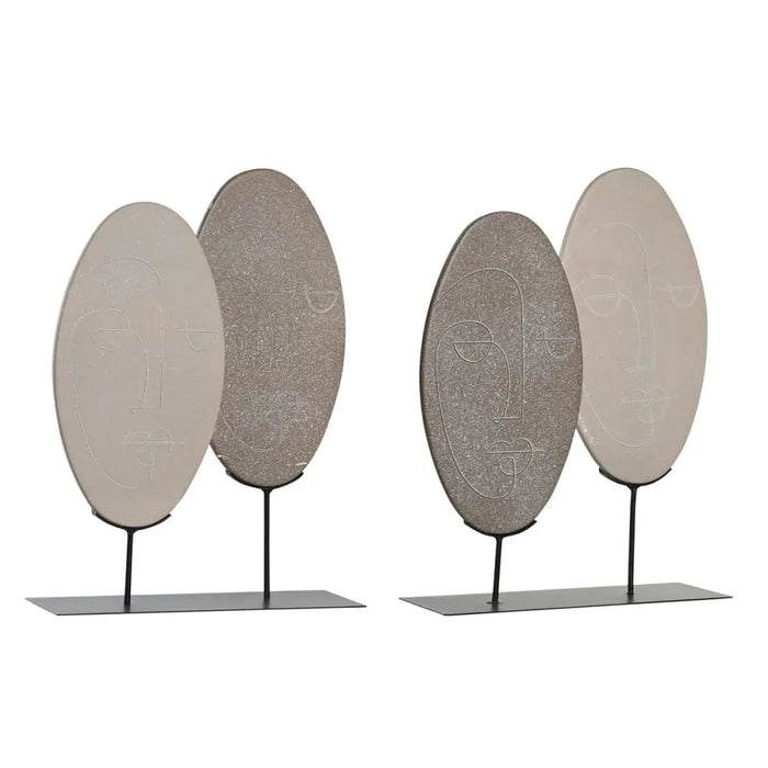 Декоративна фигурка DKD Home Decor Бежов Светло кафяв