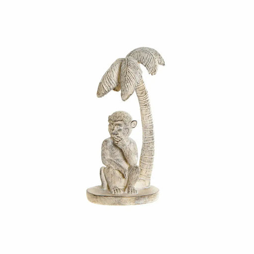 Декоративна фигурка DKD Home Decor Бял Маймуна Тропически
