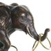 Декоративна фигурка DKD Home Decor Черен Златен Слон