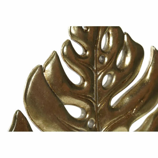 Декоративна фигурка DKD Home Decor Черен Златен Тропически
