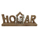 Декоративна фигурка DKD Home Decor Кафяв Алуминий Дърво