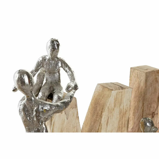 Декоративна фигурка DKD Home Decor Кафяв Алуминий Дърво