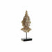 Декоративна фигурка DKD Home Decor Кафяв Златен Буда
