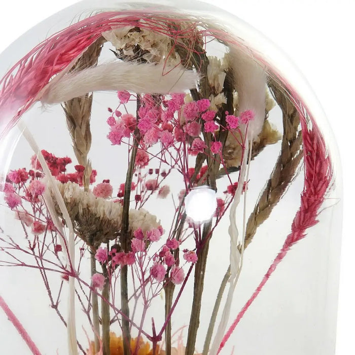 Декоративна фигурка DKD Home Decor Кристал Lilled Дървен