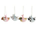 Декоративна фигурка DKD Home Decor Многоцветен Куче 18 x