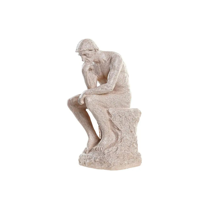 Декоративна фигурка DKD Home Decor The Thinker Бежов Мъже