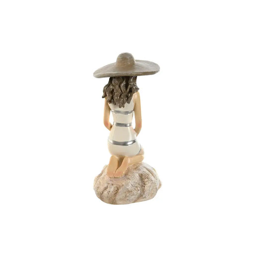 Декоративна фигурка Home ESPRIT Бял Бежов Дама