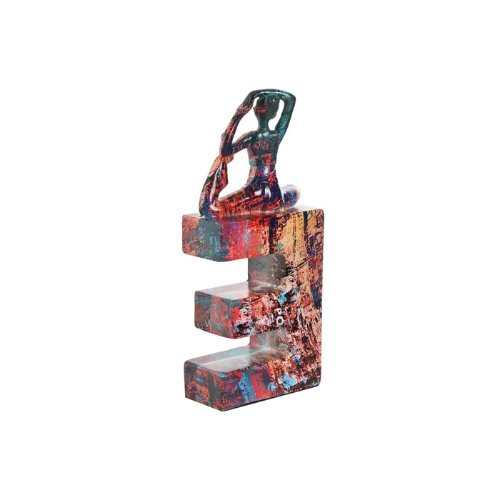 Декоративна фигурка Home ESPRIT LOVE Многоцветен Смола Yoga