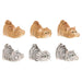 Декоративна фигурка Home ESPRIT Сив Оранжев Котки 5 x 9 x 6