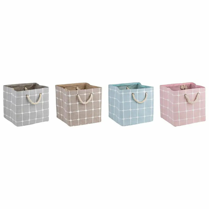 Декоративна кутия DKD Home Decor полиестер EVA (30 x 30 x