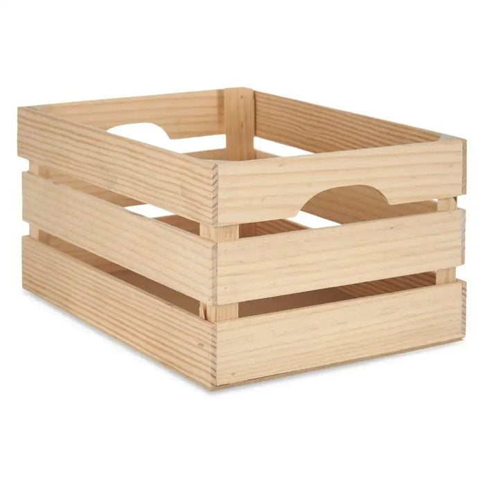 Декоративна кутия Gift Decor CXMAFM CXMAFM Естествен Бор