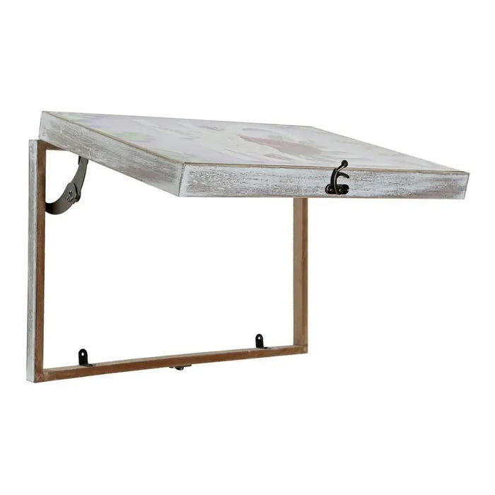 Декоративна кутия DKD Home Decor Розов Люляк Дървен MDF