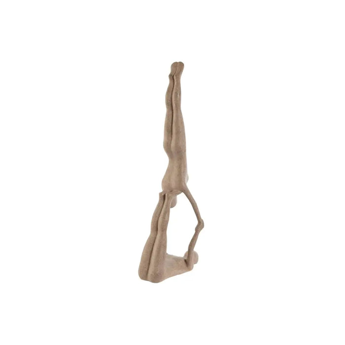 Декоративна фигурка Home ESPRIT Бежов Yoga 29,5 x 8 x 28 cm