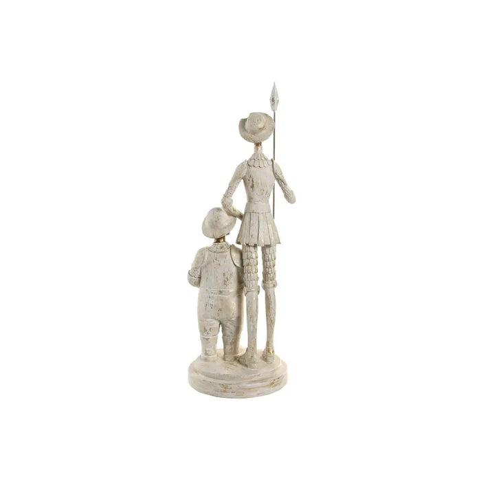 Декоративна фигурка Home ESPRIT Бял Златен 14 X 13 X 42,5 CM