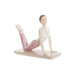 Декоративна фигурка DKD Home Decor Розов Yoga Scandi 16 x 6