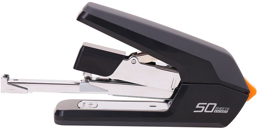 Телбод Deli Exceed - E0371, 24/6, 26/6, 24/8, до 50 листа, черен