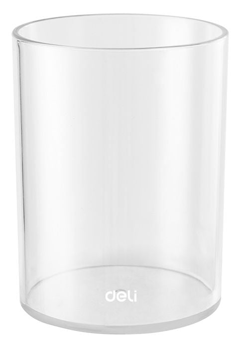 Моливник Deli NuSign - ENS023, объл, 83 х 95 mm, бял