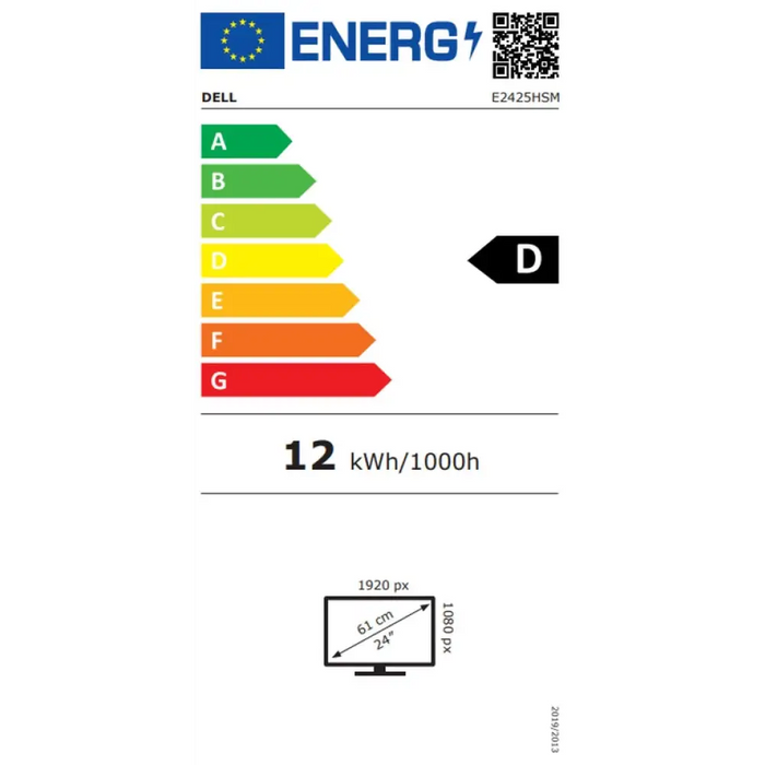 Dell E2425HSM 23.8’’ Edge LED Anti-Glare IPS панел 5ms GTG