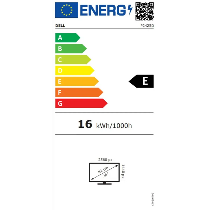 Dell P2425D 23.8’’ WQHD LED IPS Anti-Glare 5ms 100 Hz