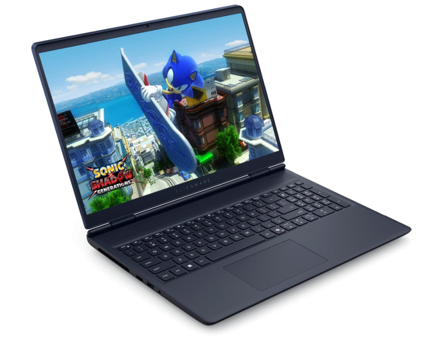 Dell Alienware 16 Aurora AC16250, Intel Core 9 270H (24MB, 14 ядра, 2.00 до 5.80 GHz P-Core), 16" WQXGA (2560x1600) 120Hz, 300 нита, 32GB, 2x16GB, DDR5, 5600 MT/s, 1TB SSD, NVIDIA RTX 5070, 8 GB GDDR7, HD камера и микрофон, Wi-Fi 7, подсветка на клавиатур