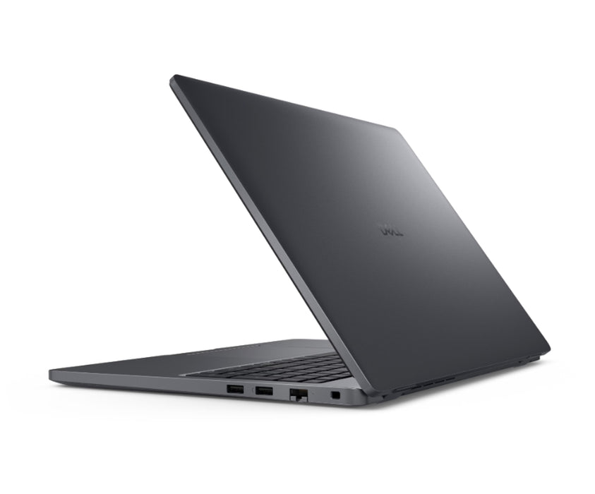 Dell Pro 16 PC16250, Intel Core 5 120U (10 ядра, до 5.0 GHz), 16" FHD+ (1920x1200) IPS, 300 нита AG, 16 GB: 1 x 16 GB, DDR5, 5200 MT/s, 512 GB SSD, Intel графика, FHD HDR IR камера и микрофон, Wi-Fi 6E, FPR, подсветка на клавиатурата, Ubuntu, Magnetite, 3