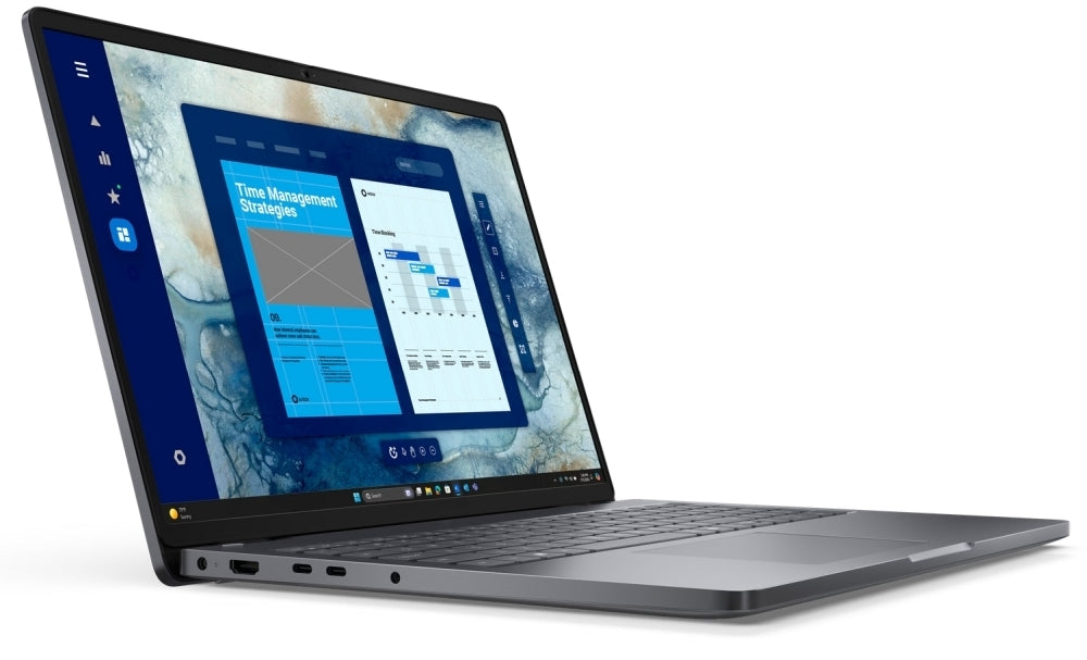 Dell Pro 16 PC16250, Intel Core 5 120U (10 ядра, до 5.0 GHz), 16" FHD+ (1920x1200) IPS, 300 нита AG, 16 GB: 1 x 16 GB, DDR5, 5200 MT/s, 512 GB SSD, Intel графика, FHD HDR IR камера и микрофон, Wi-Fi 6E, FPR, подсветка на клавиатурата, Ubuntu, Magnetite, 3