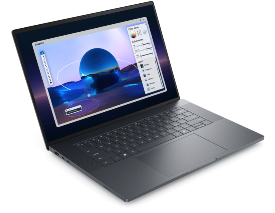 Dell Pro Max 16 Premium MA16250, Intel Ultra 7 265H, vPro (13TOPS NPU, 16 ядра, до 5,30 GHz), 16", FHD+ (1920x1200) VRR 120Hz, 500nits AG, 32GB LPDDR5x 8400 MT/s, 1TB SSD, NVIDIA RTX PRO 2000 8GB GDDR7, 8MP HDR + IR камера и микрофон, Wi-Fi 7, FPR, Bac