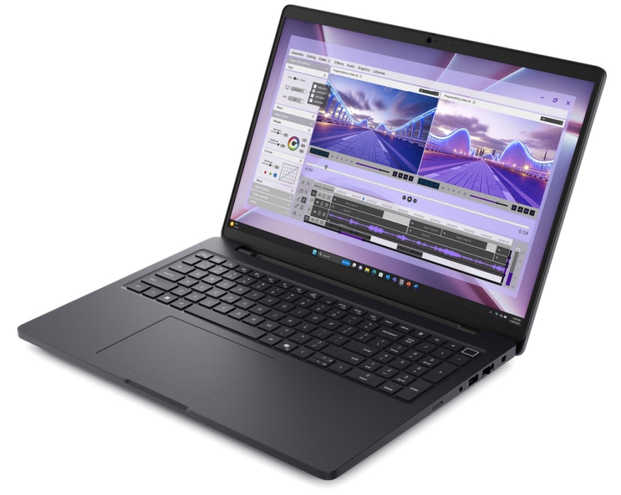 Dell Pro Max 16 MC16250, Intel Ultra 7 265H, vPro (13TOPS NPU, 16 ядра, до 5,30 GHz), 16", FHD+ (1920x1200), 300 nits, 32GB: 2x16GB, DDR5, 5600 MT/s, 1TB SSD, NVIDIA RTX PRO 1000 8GB GDDR7, FHD + IR камера и микрофон, Wi-Fi 7, FPR, Backlit Kb, Win11 Pro