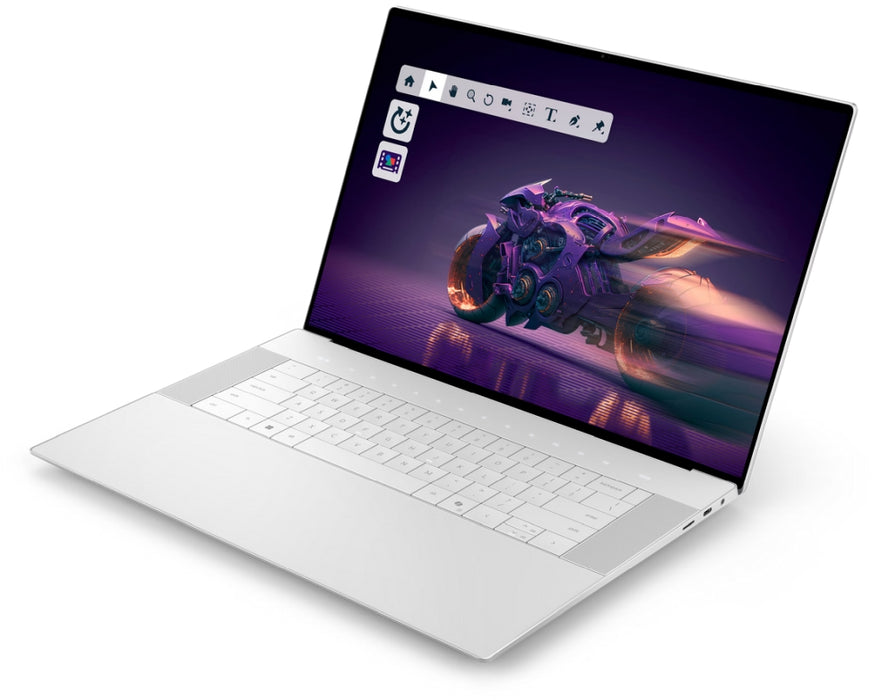 Dell 16 Premium DA16250, Intel Ultra 7 255H (16 ядра, до 5.1GHz Turbo), 16.3", без сензорен екран, 2K, 500 нита, IPS, 30-120Hz, 16GB, LPDDR5X, 7467MT/s, интегриран, 1TB M.2 SSD, NVIDIA RTX 5050, 8GB GDDR7, FHD IR камера и микрофон, Wi-Fi 7, FPR, подсветка