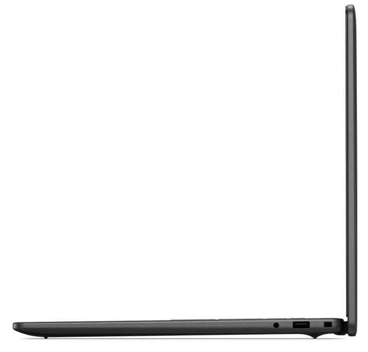 Dell 16 DC16250, Intel Core 7 150U (10 ядра, до 5,4 GHz), 16,0" FHD+(1920x1200) AG, 300 nits, 16GB, 2x8GB, DDR5, 5200 MT/s, 1TB M.2 PCIe, Intel Graphics, Cam, FPR, Wi-Fi 6, Подсветка Kb, Ubuntu, въглеродно черно, 3Y PS