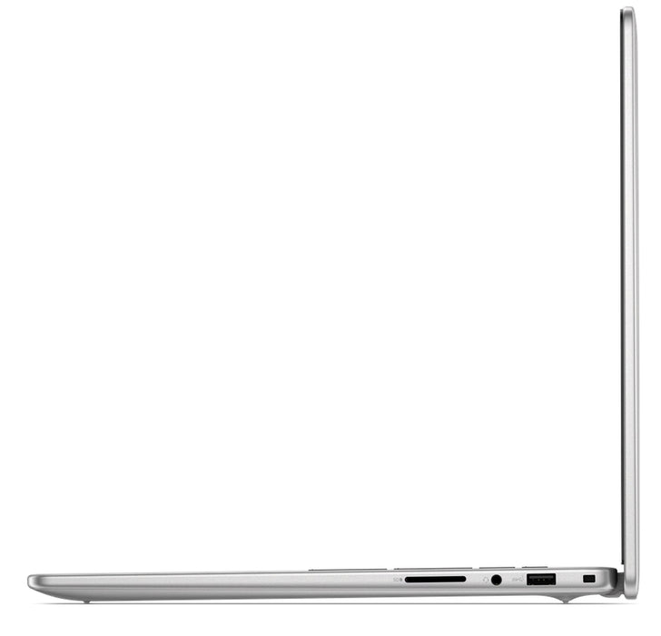 Dell 16 DC16251, Intel Core 7 150U (10 ядра, до 5.4 GHz), 16.0" FHD+ (1920x1200) AG, 300 нита, 16GB, 2x8GB, DDR5, 5200 MT/s, 1TB M.2 PCIe, NVIDIA GeForce MX570A с 2GB GDDR6, Cam, FPR, Wi-Fi 6E, подсветка на клавиатурата, Ubuntu, сребрист, алуминий 3 годин