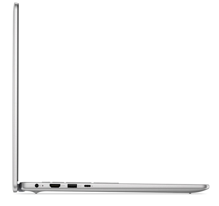 Dell 16 DC16251, Intel Core 7 150U (10 ядра, до 5.4 GHz), 16.0" FHD+ (1920x1200) AG, 300 нита, 16GB, 2x8GB, DDR5, 5200 MT/s, 1TB M.2 PCIe, NVIDIA GeForce MX570A с 2GB GDDR6, Cam, FPR, Wi-Fi 6E, подсветка на клавиатурата, Ubuntu, сребрист, алуминий 3 годин