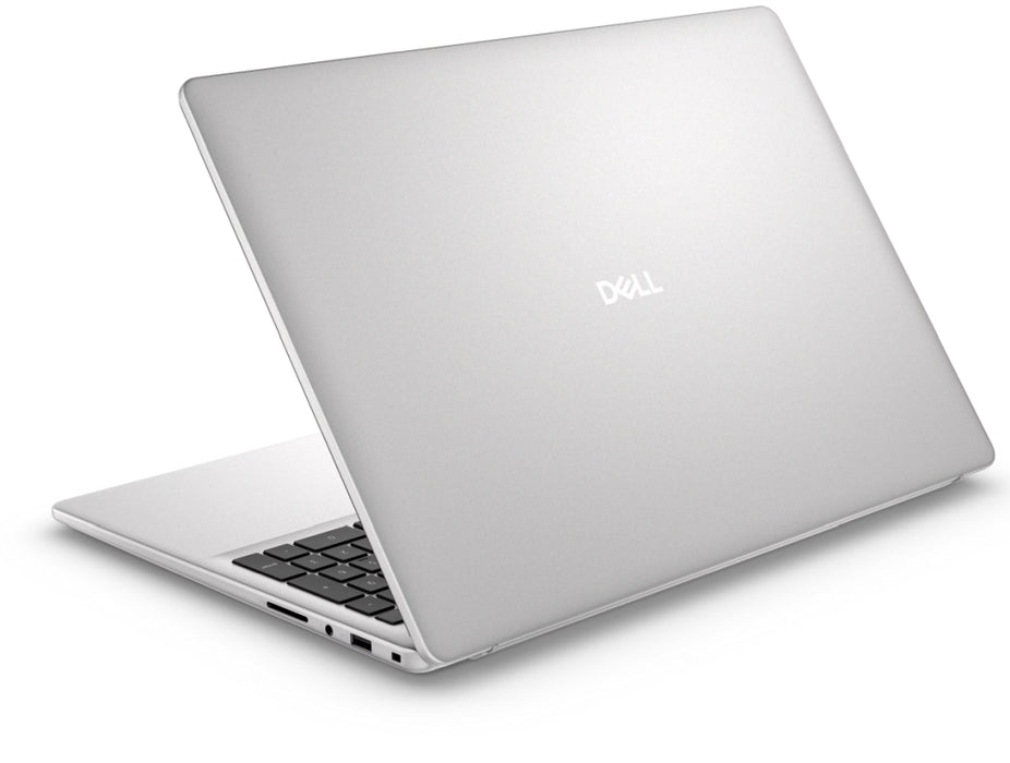 Dell 16 DC16251, Intel Core 7 150U (10 ядра, до 5.4 GHz), 16.0" FHD+ (1920x1200) AG, 300 нита, 16GB, 2x8GB, DDR5, 5200 MT/s, 1TB M.2 PCIe, NVIDIA GeForce MX570A с 2GB GDDR6, Cam, FPR, Wi-Fi 6E, подсветка на клавиатурата, Ubuntu, сребрист, алуминий 3 годин