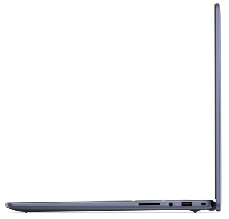 Dell 16 DC16251, Intel Core 5 120U (10 ядра, до 5.0 GHz), 16.0" FHD+ (1920x1200) AG, 300 нита, 16GB, 2x8GB, DDR5, 5200 MT/s, 512GB M.2 PCIe, Intel Graphics, Cam, FPR, Wi-Fi 6E, подсветка на клавиатурата, Ubuntu, алуминий, 3-годишно зарядно устройство