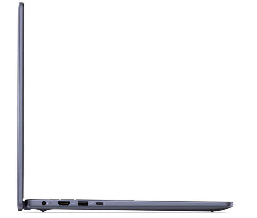 Dell 16 DC16251, Intel Core 5 120U (10 ядра, до 5.0 GHz), 16.0" FHD+ (1920x1200) AG, 300 нита, 16GB, 2x8GB, DDR5, 5200 MT/s, 512GB M.2 PCIe, Intel Graphics, Cam, FPR, Wi-Fi 6E, подсветка на клавиатурата, Ubuntu, алуминий, 3-годишно зарядно устройство