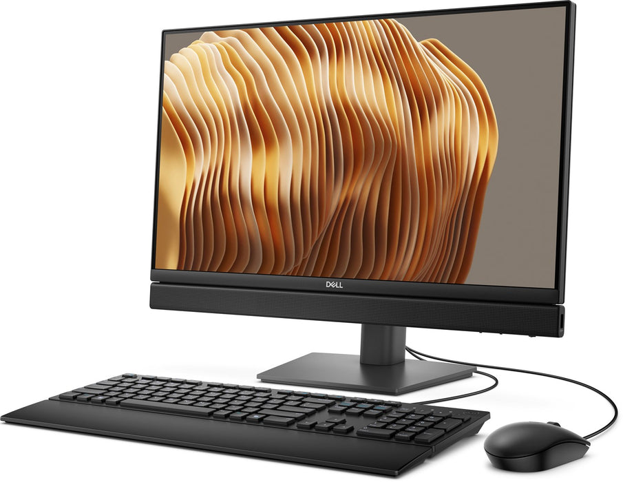 DELL Pro QC24250 Intel Core Ultra 7 265 61 см (24") 1920 x 1080 пиксела Всичко в едно компютър 16 GB DDR5-SDRAM 512 GB SSD Windows 11 Pro Wi-Fi 6E (802.11ax) Черен