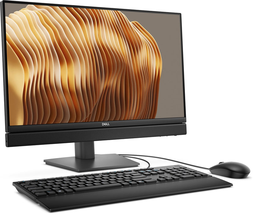 DELL Pro QC24250 Intel Core Ultra 7 265 61 см (24") 1920 x 1080 пиксела Всичко в едно компютър 16 GB DDR5-SDRAM 512 GB SSD Windows 11 Pro Wi-Fi 6E (802.11ax) Черен